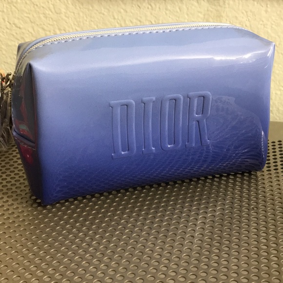 🖤NEW DIOR beauté blue pouch - Picture 1 of 14